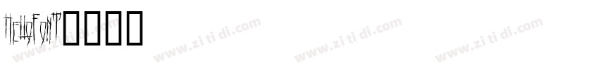 HelloFont字体转换