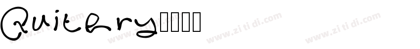 Quitery字体转换