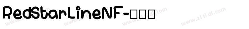RedStarLineNF字体转换