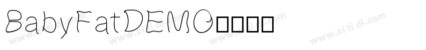 BabyFatDEMO字体转换