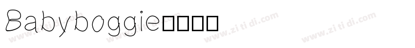Babyboggie字体转换