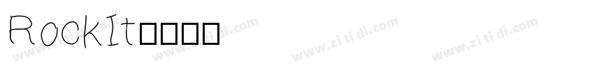 RockIt字体转换