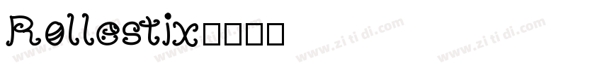 Rollestix字体转换