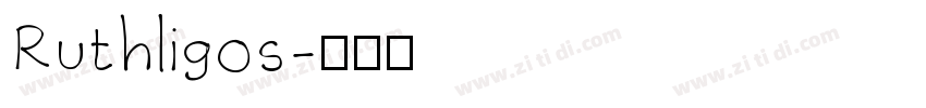 Ruthligos字体转换