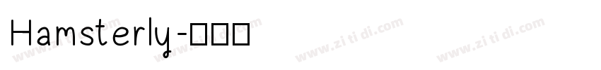 Hamsterly字体转换