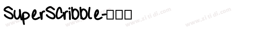 SuperScribble字体转换