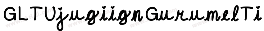 GLTUjugiignGurumelTi字体转换