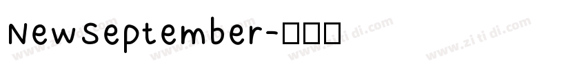 NewSeptember字体转换