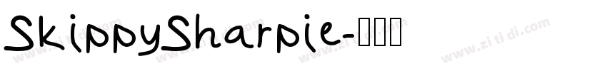 SkippySharpie字体转换
