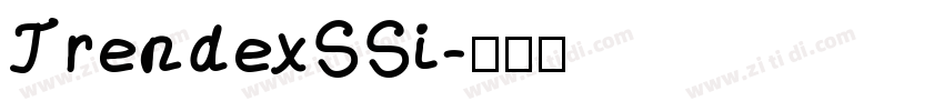 TrendexSSi字体转换