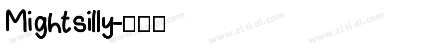 Mightsilly字体转换