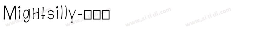 Mightsilly字体转换