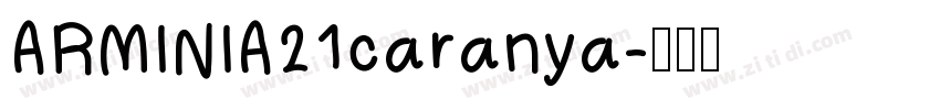 ARMINIA21caranya字体转换