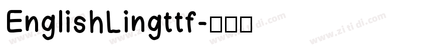 EnglishLingttf字体转换