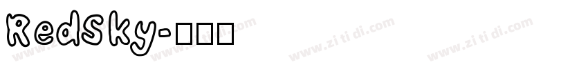 RedSky字体转换
