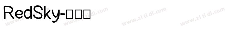 RedSky字体转换