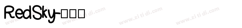 RedSky字体转换