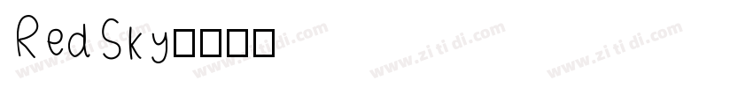 RedSky字体转换