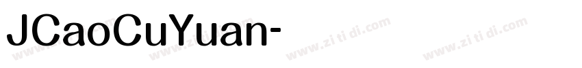 JCaoCuYuan字体转换 JCaoCuYuan字体转换