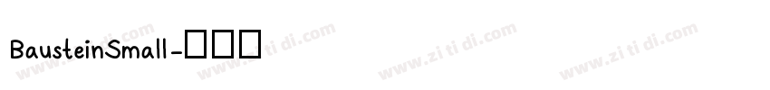 BausteinSmall字体转换 BausteinSmall字体转换