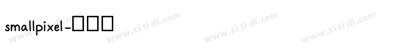 smallpixel字体转换