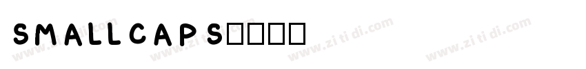 smallcaps字体转换