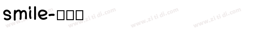smile字体转换