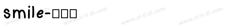 smile字体转换