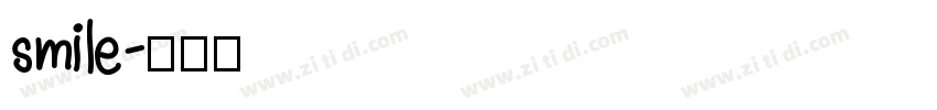 smile字体转换