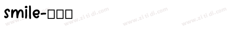 smile字体转换