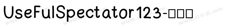 UseFulSpectator123字体转换