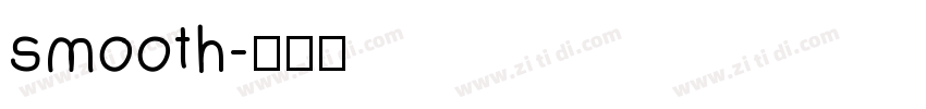 smooth字体转换