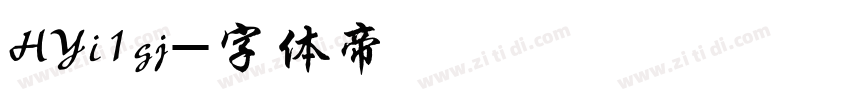 HYi1gj字体转换
