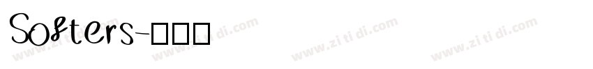 Softers字体转换