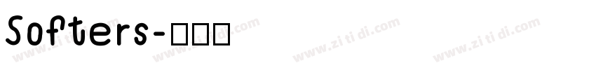 Softers字体转换
