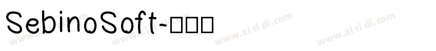 SebinoSoft字体转换