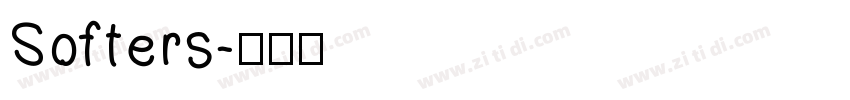 Softers字体转换