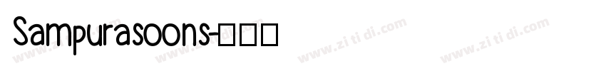 Sampurasoons字体转换