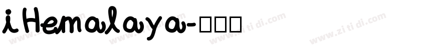 iHemalaya字体转换