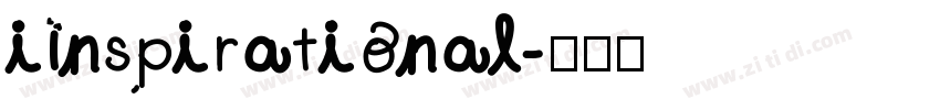 iInspirational字体转换