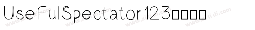UseFulSpectator123字体转换