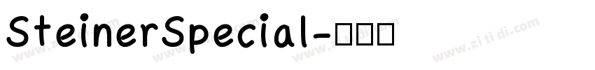 SteinerSpecial字体转换