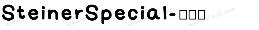 SteinerSpecial字体转换