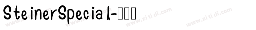 SteinerSpecial字体转换