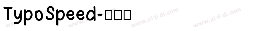 TypoSpeed字体转换