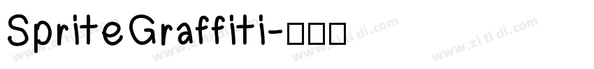 SpriteGraffiti字体转换