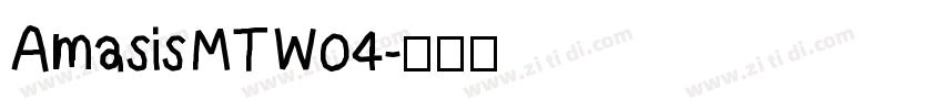 AmasisMTW04字体转换