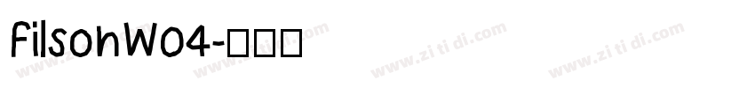 FilsonW04字体转换
