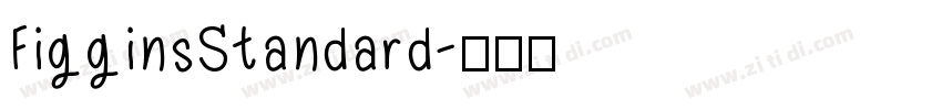 FigginsStandard字体转换