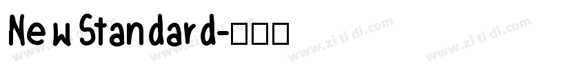 NewStandard字体转换